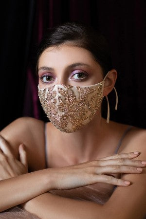 Beaded Face Masks Now Available
