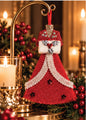 Rosemary Clooney Museum Red Dress Christmas Ornament