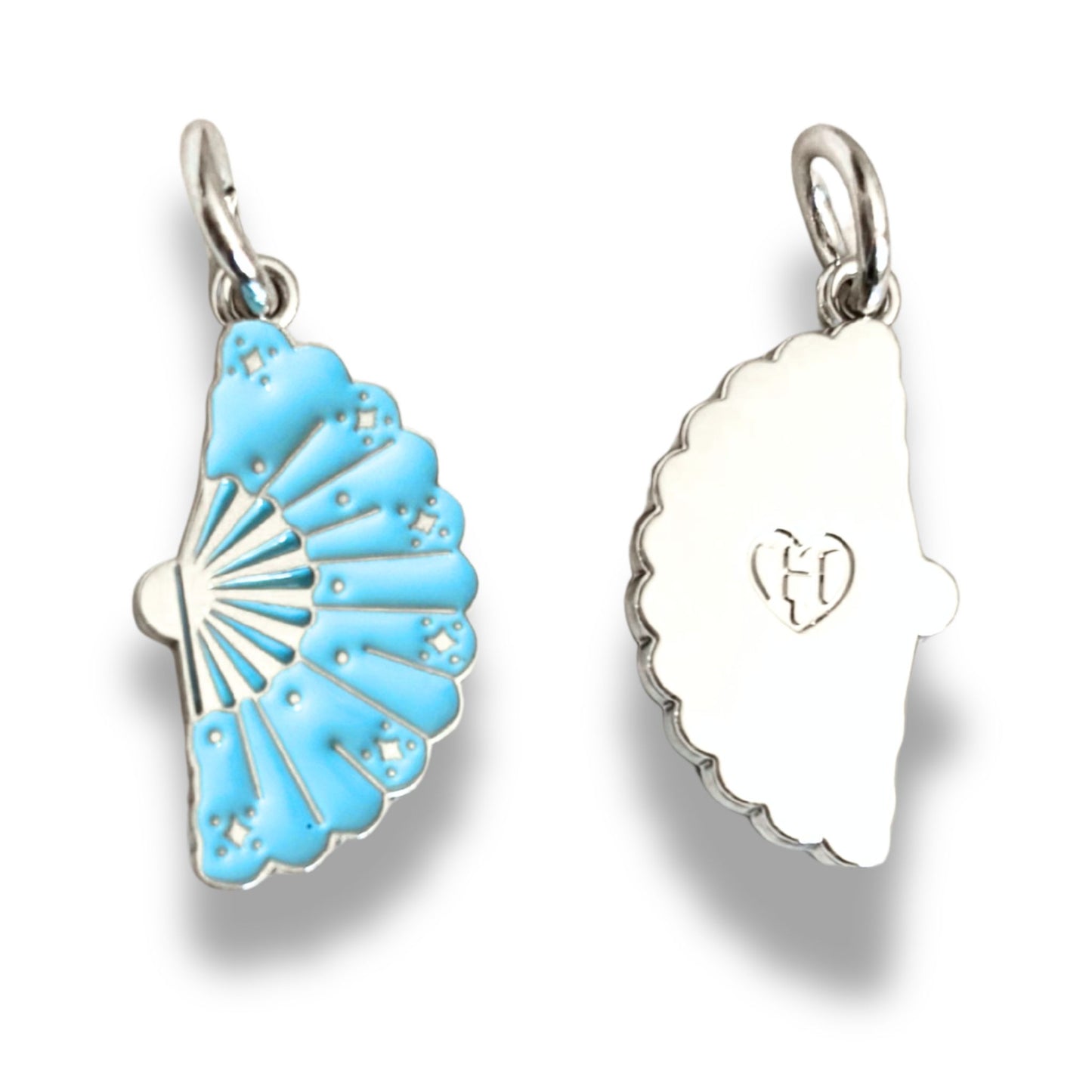 Sisters Blue Feather Fan - Collector's Release No. 02