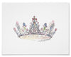 Jewel Crown Print by Heather French Henry - FREE SHIPPING