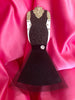 Christmas Ornament Inspired by Edith Head's Black Velvet Gown worn by Rosemary Clooney